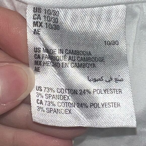 INC International Concepts White Skinny Jeans with Distressed Detailing - Picture 7 of 10